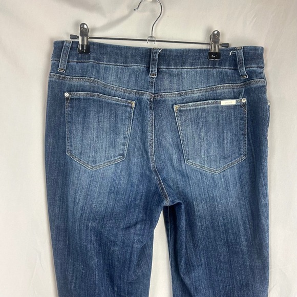 Chico's The So Slimming Girlfriend Ankle Jeans Petite Blue Denim 0.5 Small 6 - Picture 6 of 10